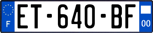 ET-640-BF