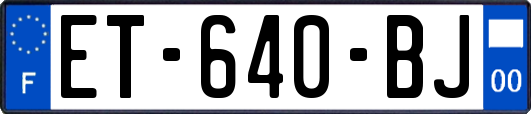 ET-640-BJ