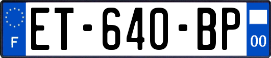 ET-640-BP