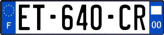 ET-640-CR