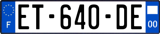 ET-640-DE