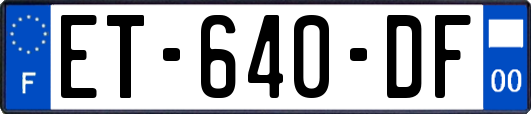 ET-640-DF