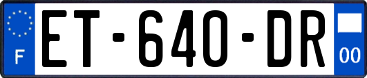 ET-640-DR