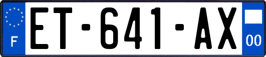 ET-641-AX