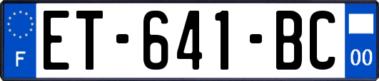 ET-641-BC