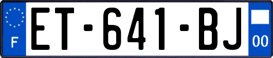 ET-641-BJ