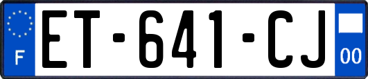 ET-641-CJ