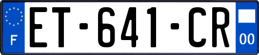ET-641-CR