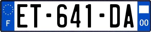 ET-641-DA