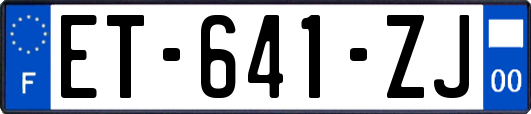 ET-641-ZJ