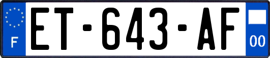 ET-643-AF