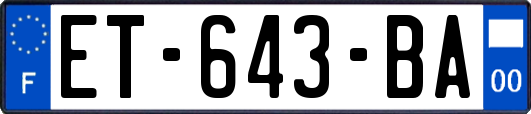 ET-643-BA