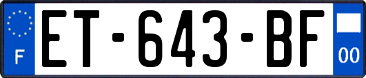 ET-643-BF