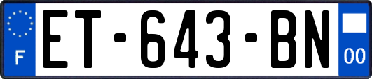 ET-643-BN