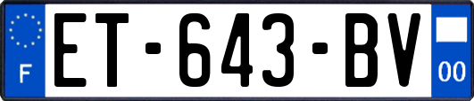 ET-643-BV