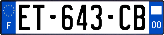 ET-643-CB
