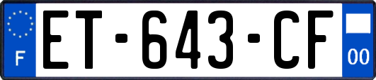 ET-643-CF