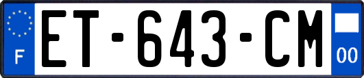 ET-643-CM