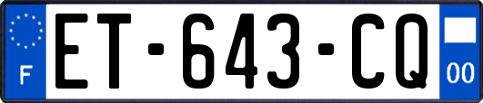 ET-643-CQ
