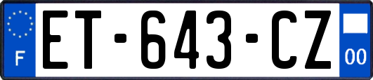 ET-643-CZ