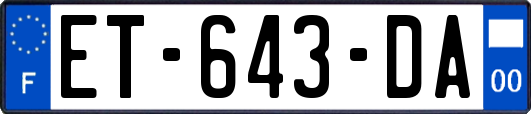 ET-643-DA