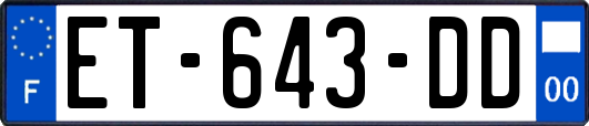 ET-643-DD