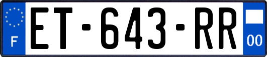 ET-643-RR