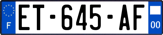 ET-645-AF