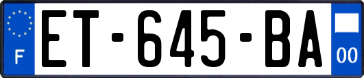 ET-645-BA