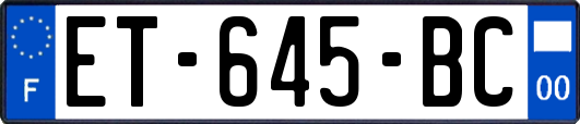 ET-645-BC
