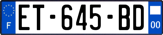 ET-645-BD