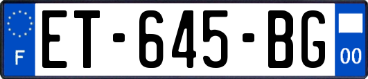 ET-645-BG