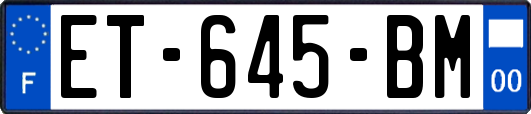 ET-645-BM