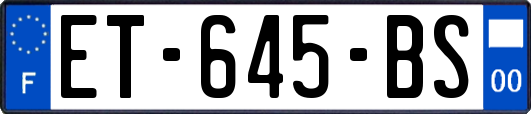 ET-645-BS