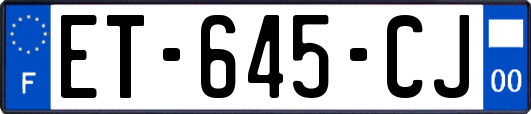 ET-645-CJ