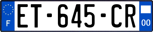 ET-645-CR