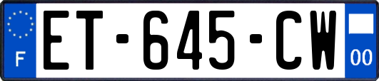 ET-645-CW