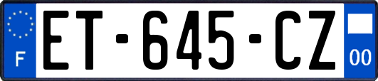 ET-645-CZ