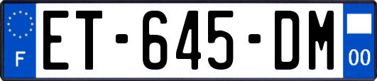 ET-645-DM