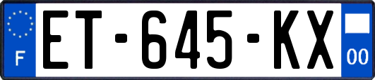 ET-645-KX