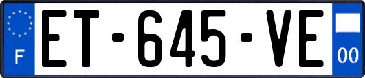 ET-645-VE