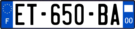 ET-650-BA