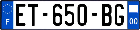 ET-650-BG