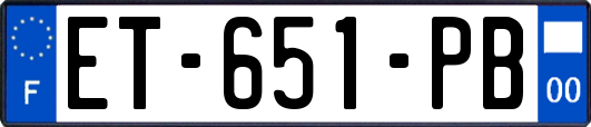 ET-651-PB