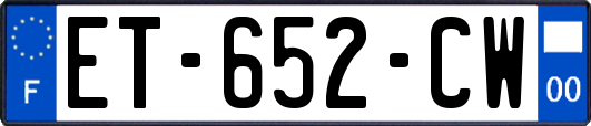 ET-652-CW