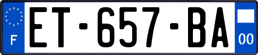ET-657-BA