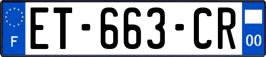 ET-663-CR