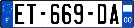 ET-669-DA