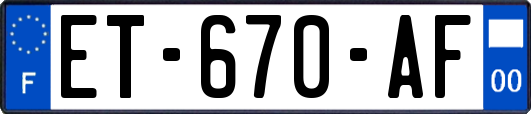 ET-670-AF