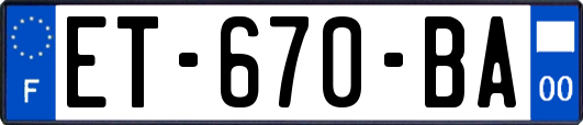 ET-670-BA